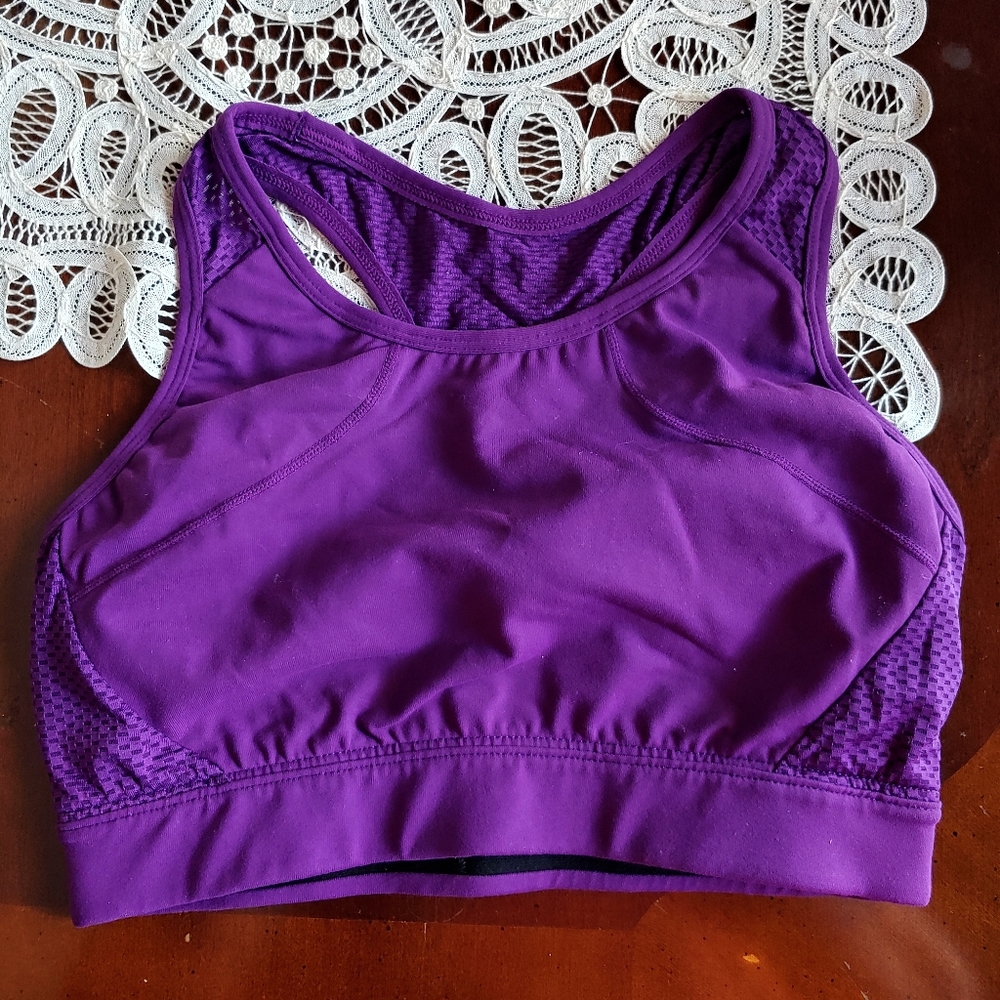 SUGOI Woman's Purple Sports Bra size S/P